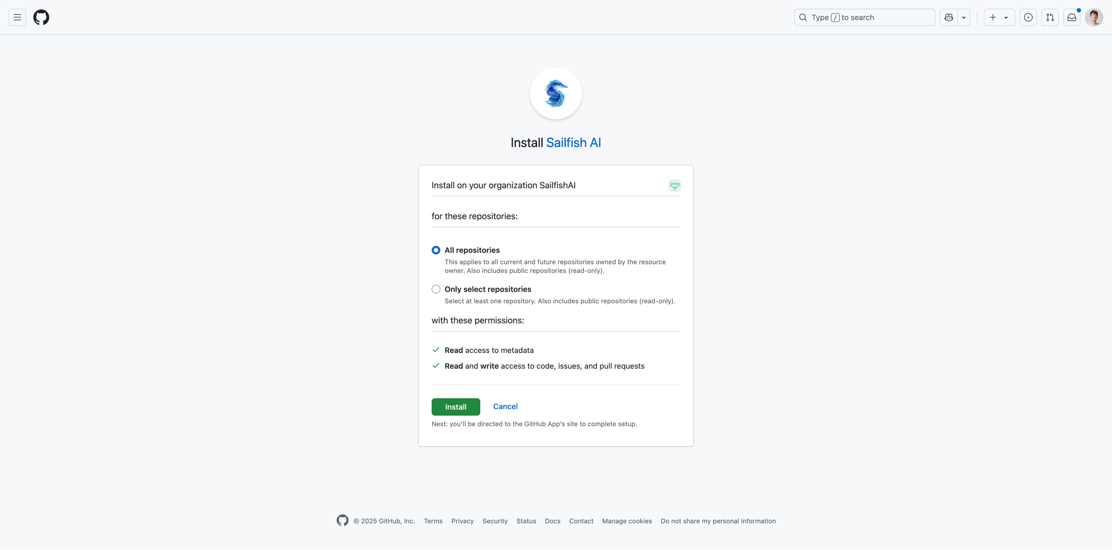 Sailfish AI App - Install