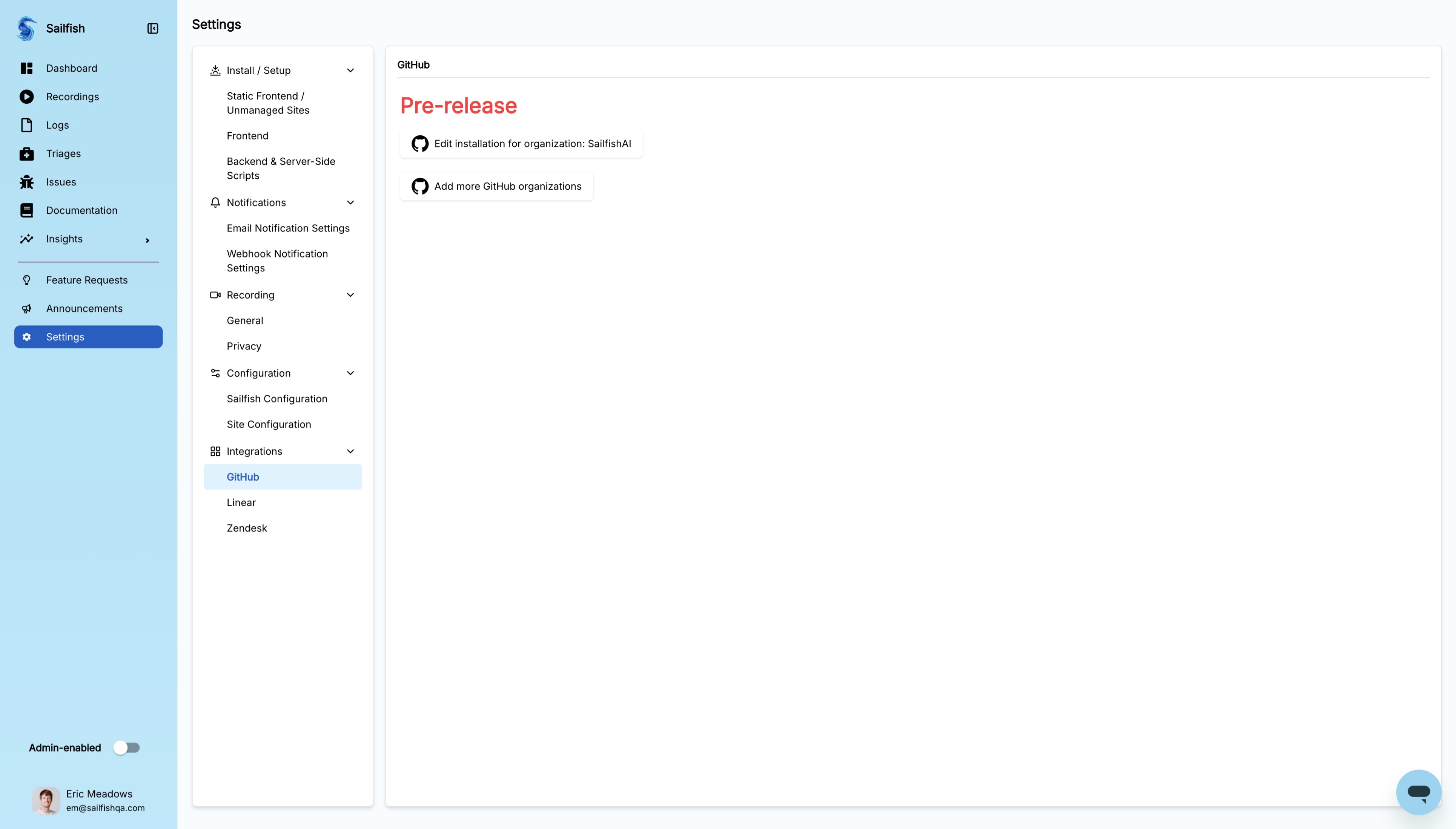 Sailfish AI App - Install
